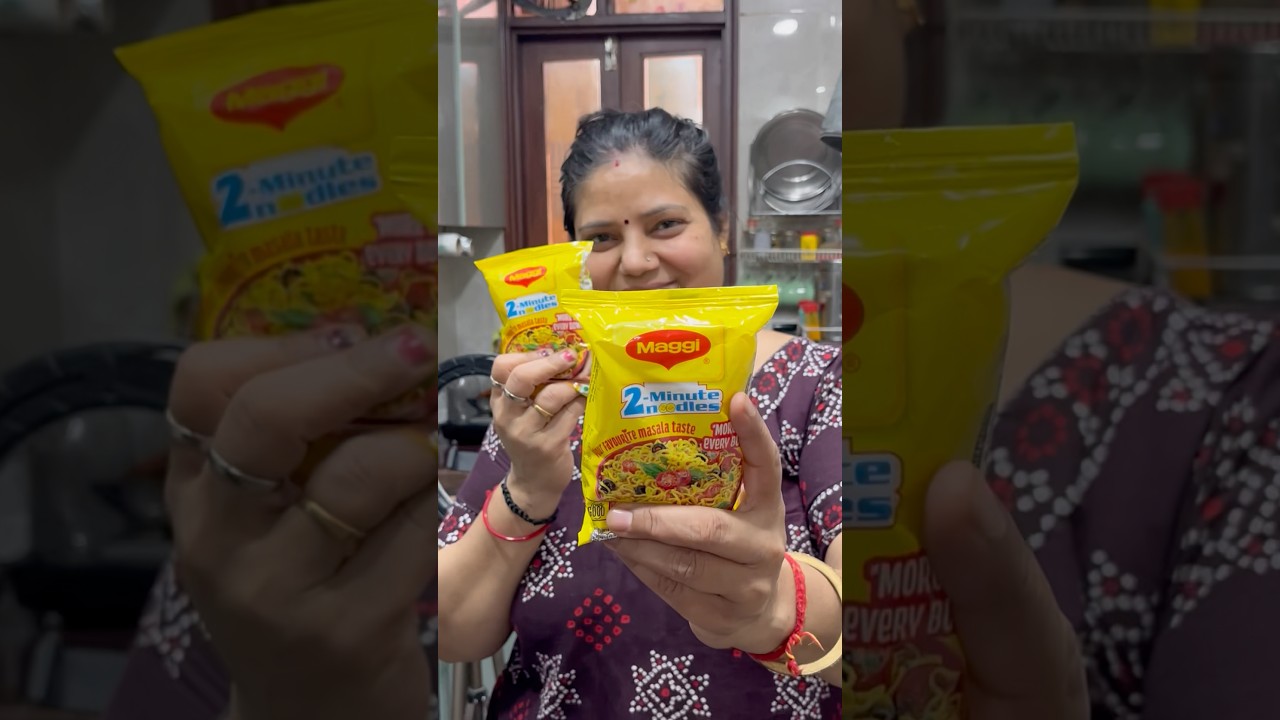 5-minute😍Snack | Maggie Recipe ! #cooking #food #recipe