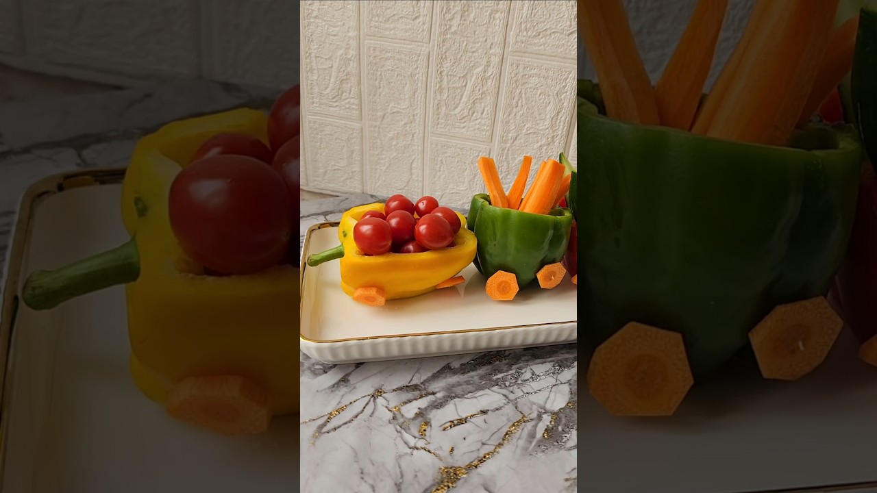 Բանջարեղենի գեղեցիկ մատուցում։ #armenia #food #recipe