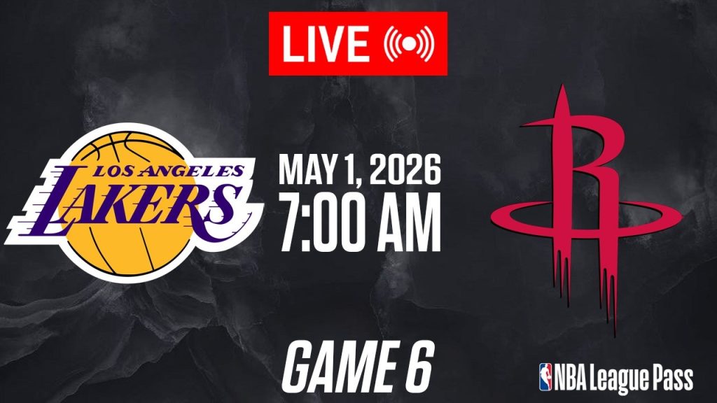 NBA LIVE! Los Angeles Lakers vs Houston Rockets GAME 6 | May 1, 2026 | NBA 2K26 GAMEPLAY