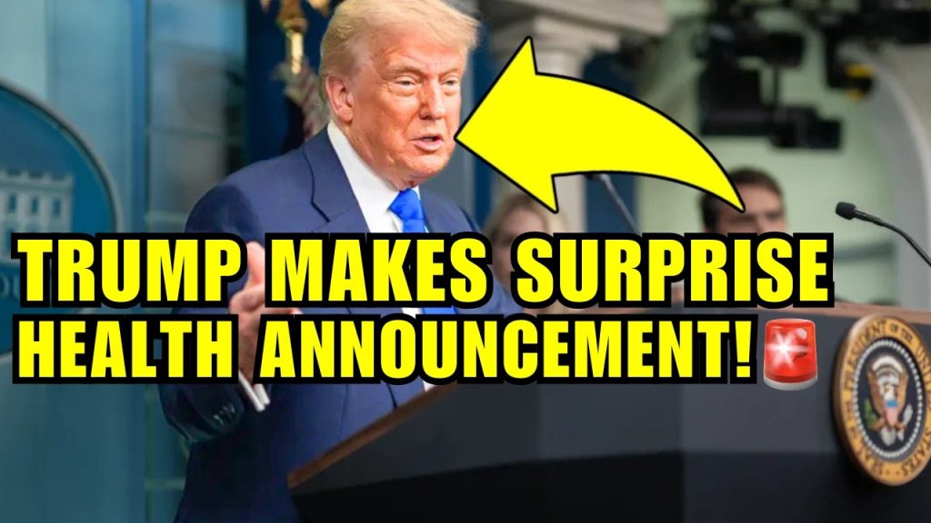 🚨Trump Just STUNNED AMERICA With a MAJOR HEALTH REVELATION