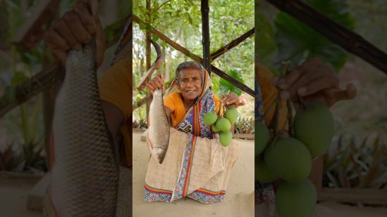 Mango Fish Curry in Village Style  | Must Try#shorts #cooking #food #recipe