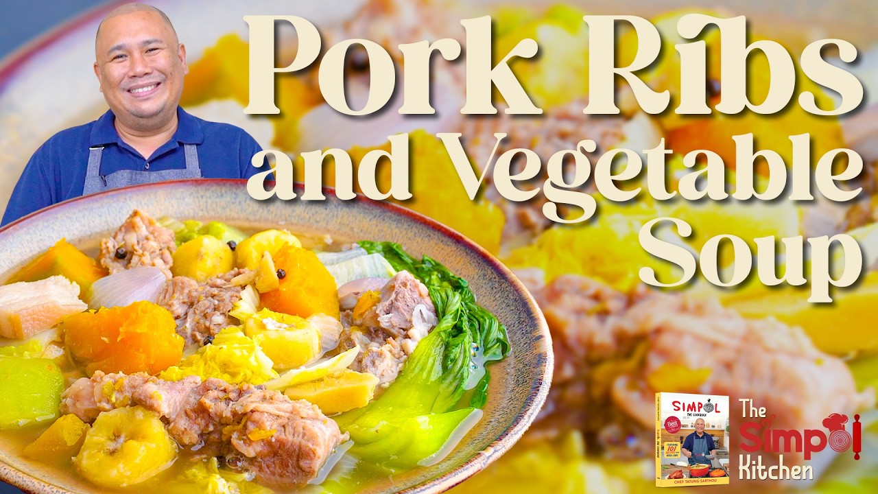 Pork Ribs and Vegetable Soup | Easy Comfort Food Recipe |