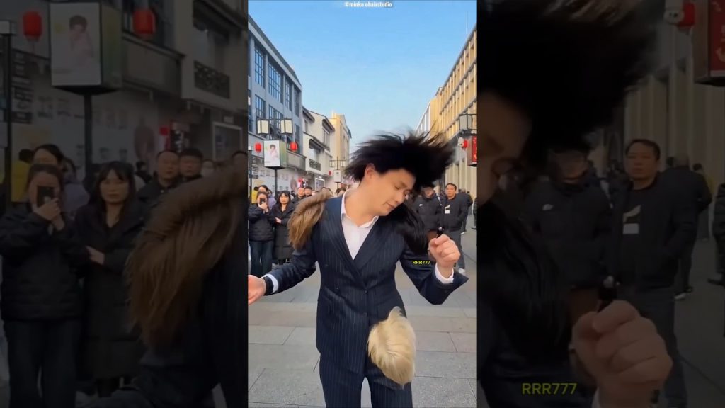 hair wig viral video 🤣 #funny #funnyvideo