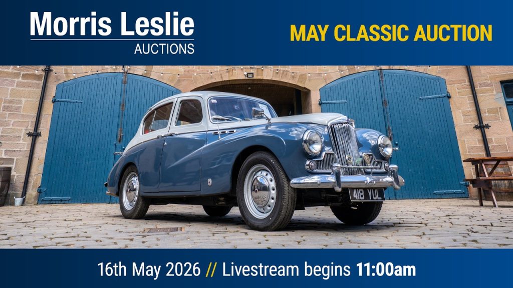 Morris Leslie Classic Car Auction 16/05/2026