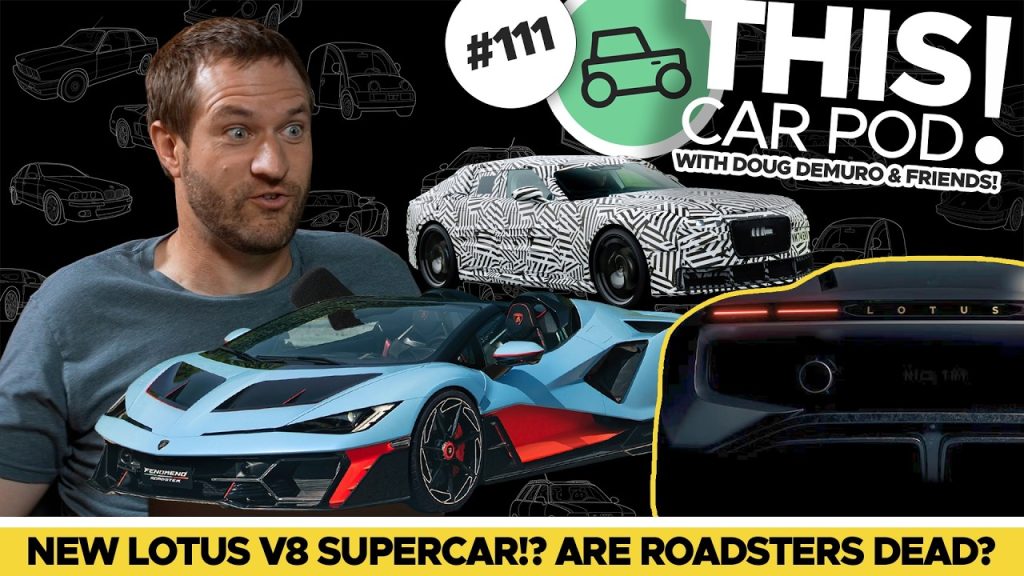 The Jaguar Type 01 Is Here, New Lotus V8 Supercar, Revuelto Market is Crashing! THIS CAR POD! EP111