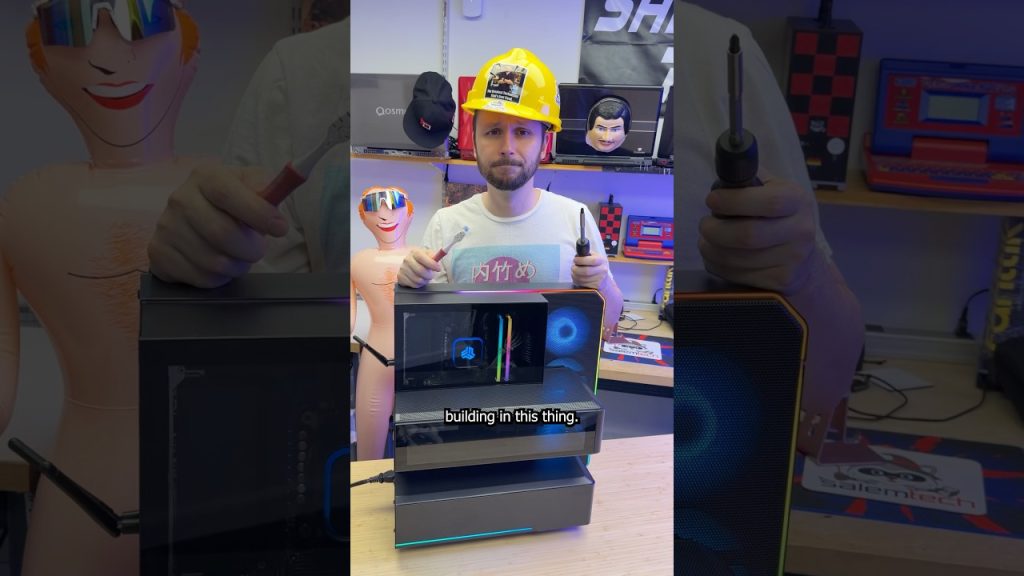 FINALLY a PC case that’s NOT an RGB fishtank. Phanteks EX5 PLUS! #pc #tech #shorts #technology