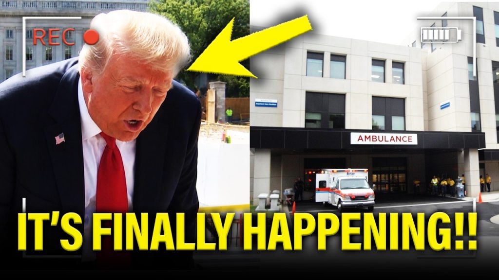 Trump’s HEALTH COLLAPSES as HE RUSHES FOR HOSPITAL!!!