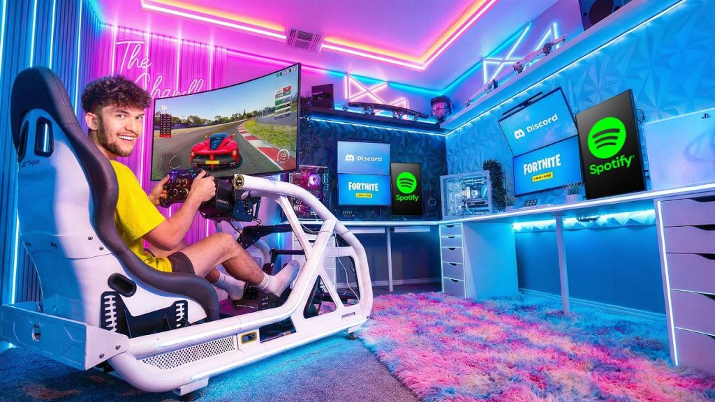 I Built My DREAM $50,000 Gaming Room!