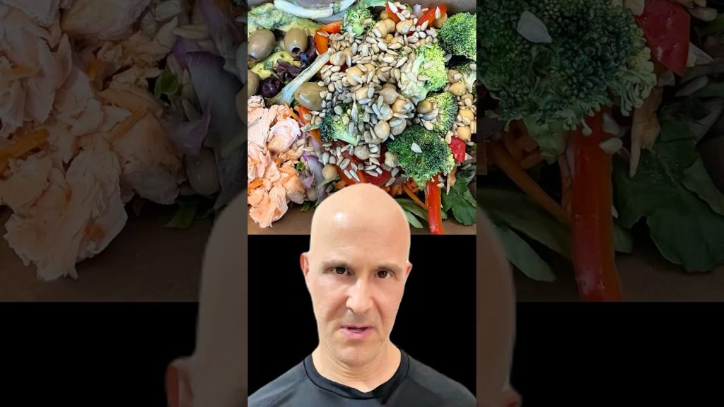 This Is the Lunch I Just Ate!  #drmandell #lunch #health #food