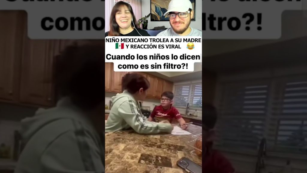 NIÑO MEXICANO TROLEO ASI A SU MADRE Y REACCIÓN ES VIRA… HUMOR MEXICANO #shorts #humor