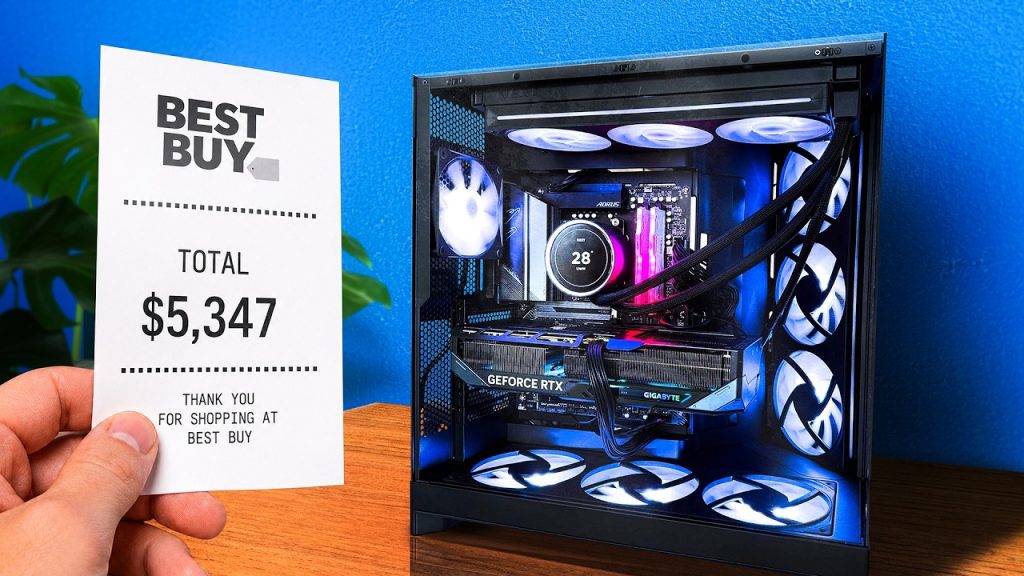 I Built a MAXED Out Best Buy Gaming PC!