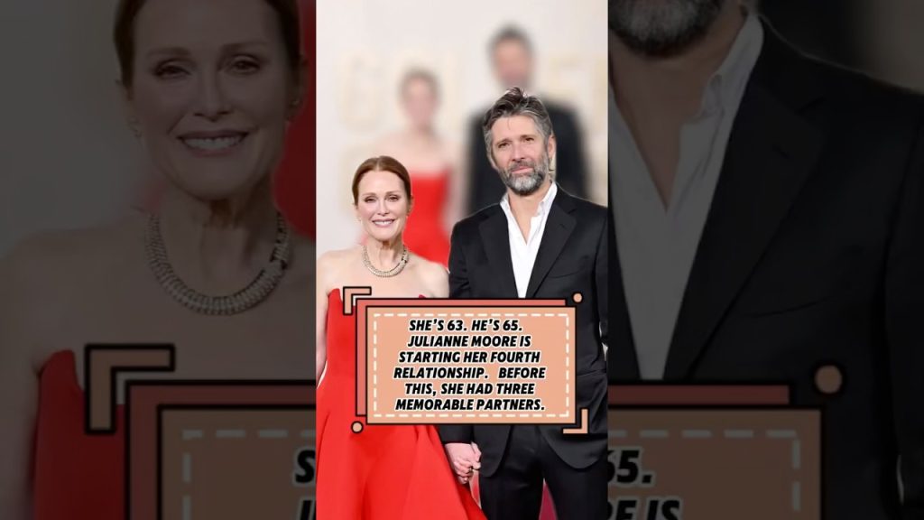 63 years old Julianne Moore is starting her 4th relationship #celebrity #entertainment #trending