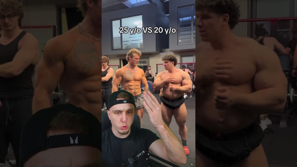 Dos culturistas de 25 y 20 años muestran su físico #gym #fitness #bodybuilding #culturismo