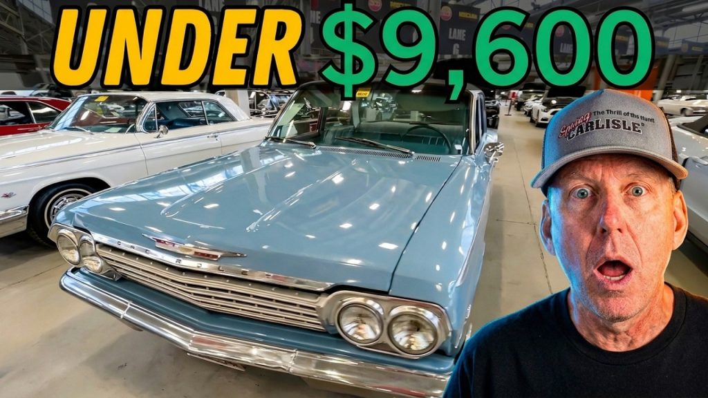 AFFORDABLE Classic Cars for Sale $9K or Less! | Classic Car Prices Mecum, Carlisle Auction & Meet