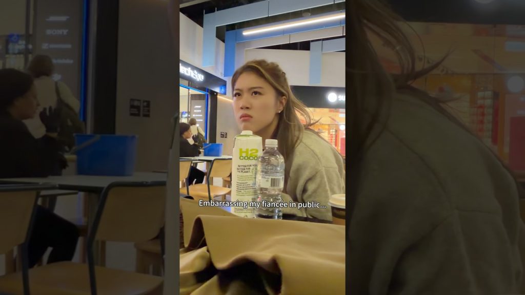 Why she’s so embarrassed 😳🤣 #shorts #couple #comedy