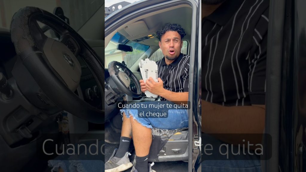 Cuando tu mujer te quita el cheque #lifeinusa #humor #couplecomedy #comedia