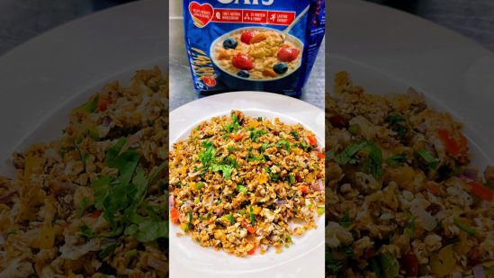Healthy Oats Egg 🥚 Burjee | Oats recipe | Healthy breakfast recipe #shorts #food #recipe