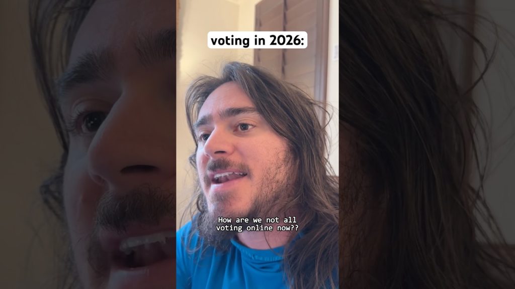 why we don’t vote online yet… #shorts #comedy #funny