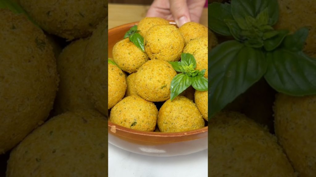 Polpette di ceci #ricette #cucinafacile #food #recipe #assaggiamo