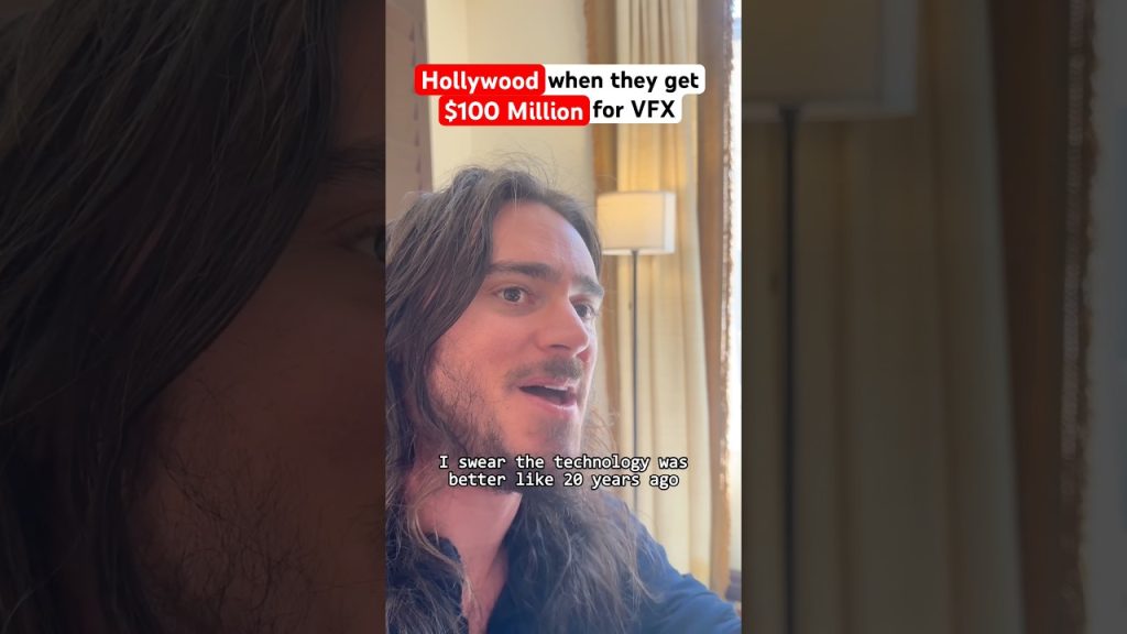 hollywood vs youtuber VFX #shorts #comedy #funny