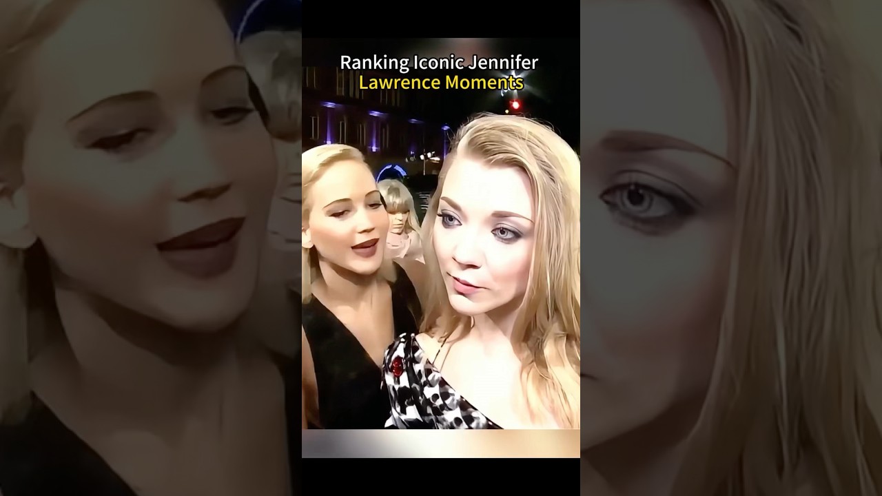 Ranking Iconic Jennifer Lawrence Moments. #classic #celebration #jenniferlawrence #entertainment