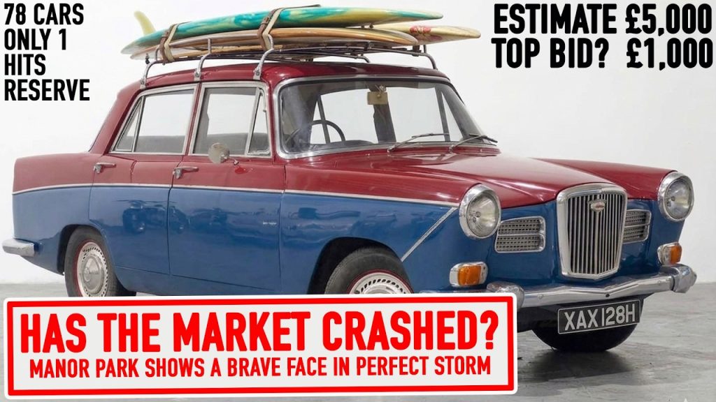 THE CLASSIC CAR MARKET IS IN TROUBLE. Look at these sale results 😲😲