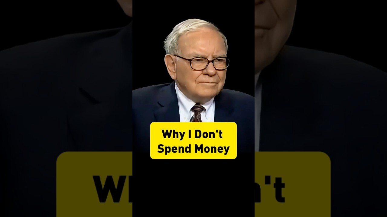 Why I Don’t Spend Money: Warren Buffett #stocks #investing #stockmarket