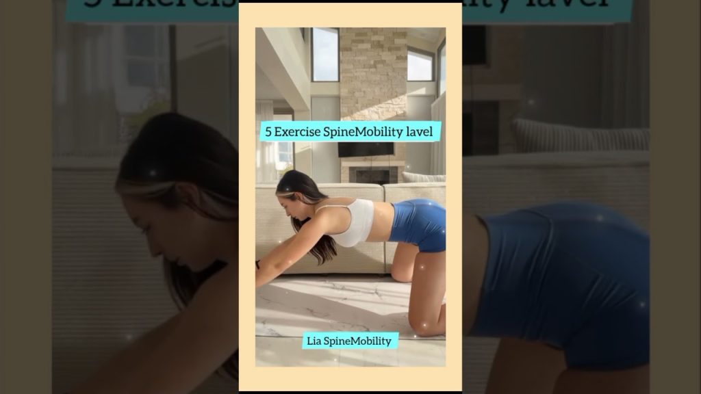 Best 5 Exercise for SpineMobilization .#SpineMobility #Motivation #Workout #Fitness #Yoga #Shorts