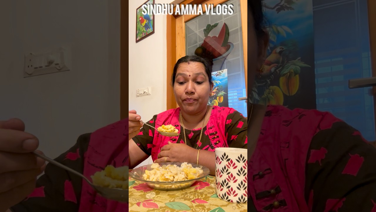 സൂസമ്മ ചേച്ചി ഉണ്ടാക്കിത്തന്ന പലഹാരമാണ് 😋#food #recipe 👌#youtubeshorts #sindhuamma vlogs 🤗