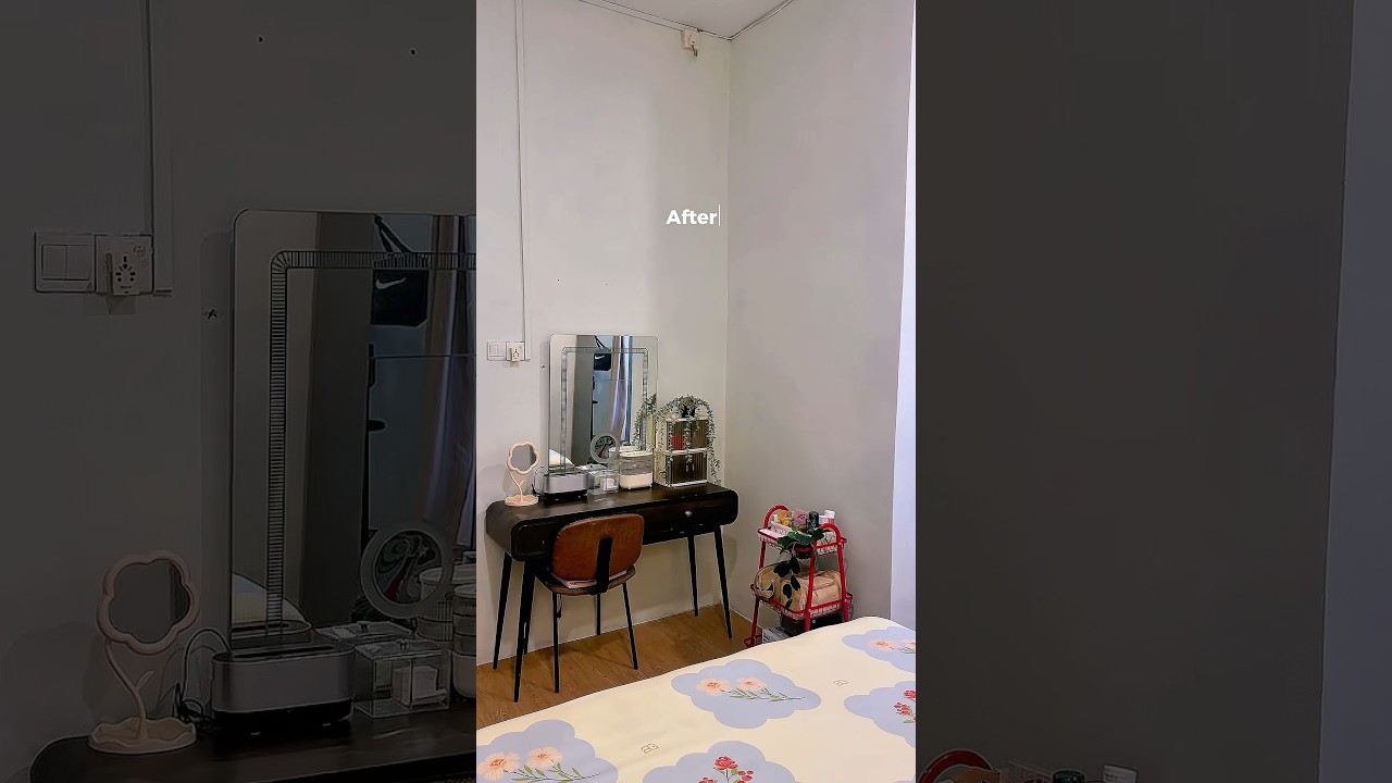 Kamar jadi jauh lebih luas kan✨ #homedecor #home