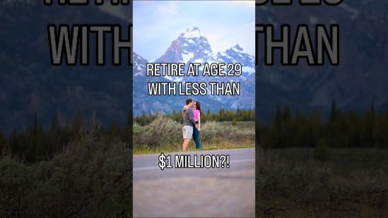 Can You Retire With 1 Million Dollars or Less? (Early Retirement) | #investing #couplegoal #shorts