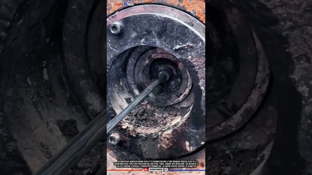 Innovation Tube Drawing Process: Precision Hollow Steel Tube Manufacturing Technology #tech