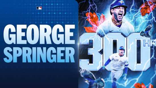 George Springer’s 300th career MLB home run! 🤩 | MLB Highlights