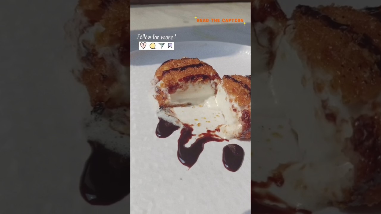 Fried Ice-Cream 😱😋 #shorts #youtubeshorts #food #recipe #dessert #viralvideo #viral #youtube