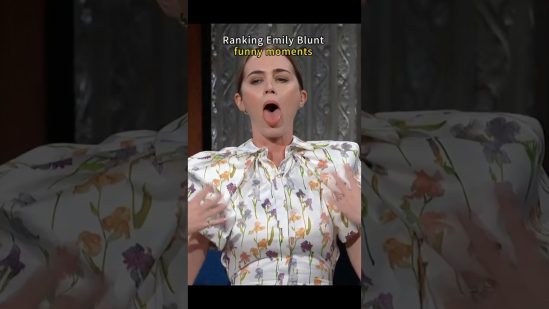 Ranking Emily Blunt funny moments. #classic #funny #celebration #entertainment #actor #emily #usa