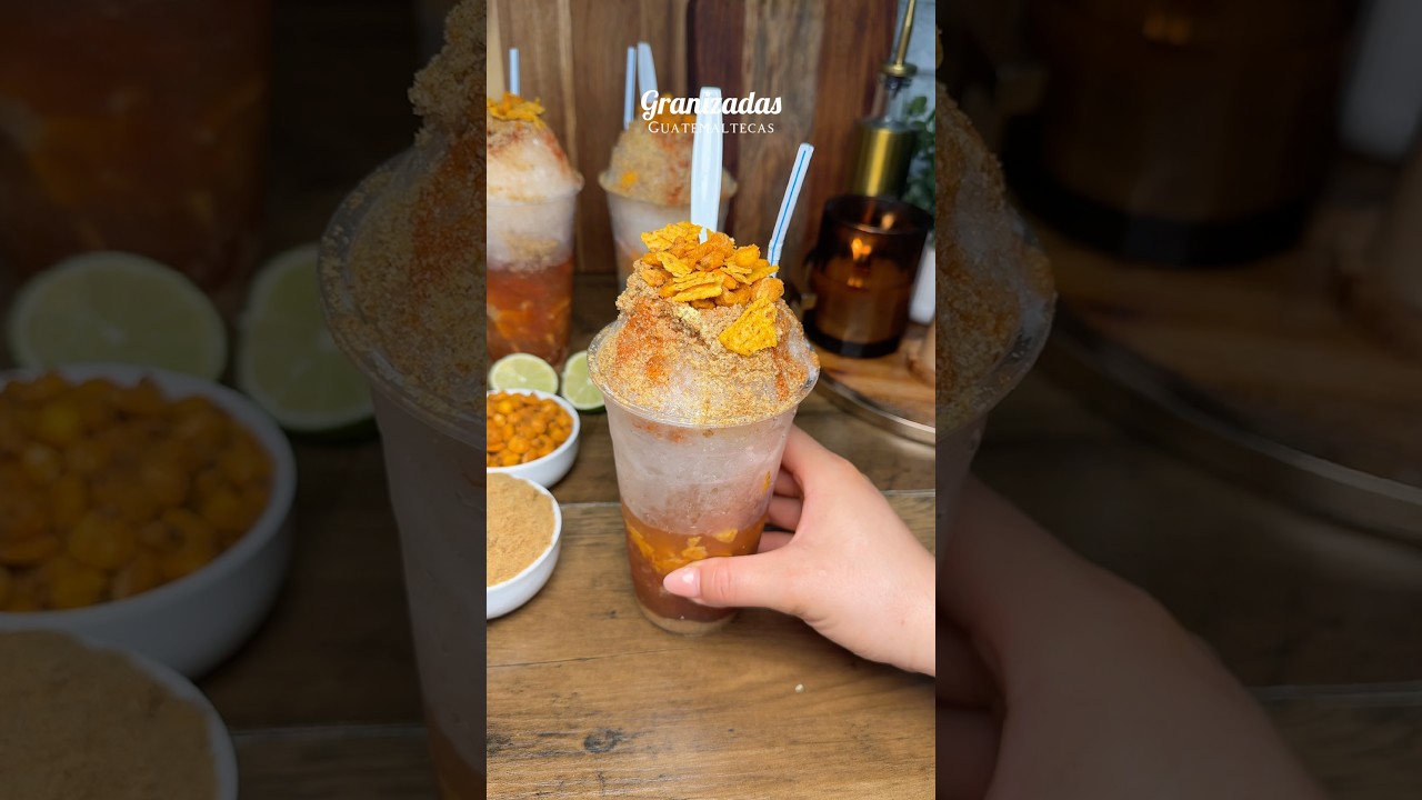 Granizadas Guatemaltecas #ideasdecomida #food #recipe #foodie