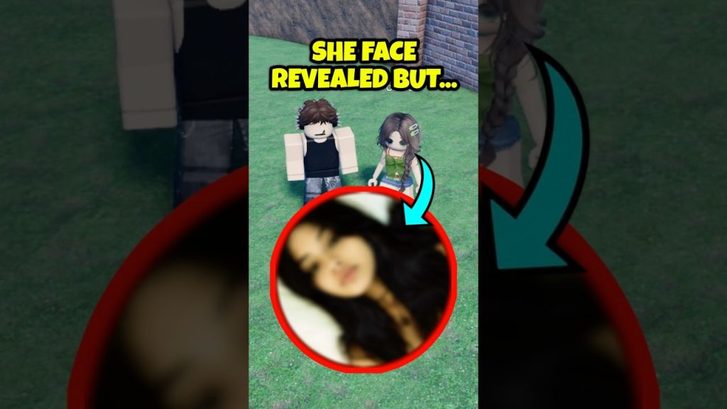 she has a toxic bf… (face reveal) #roblox #funny #shorts
