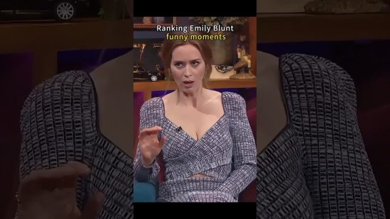 Ranking Emily Blunt funny moments. #classic #funny #celebration #entertainment #actor #usa
