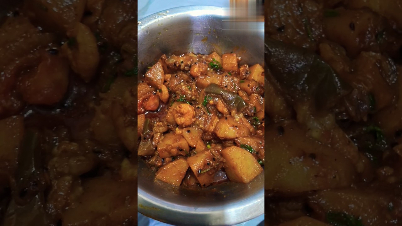 Begun diye chingri recipe #youtubeshorts # #food #recipe