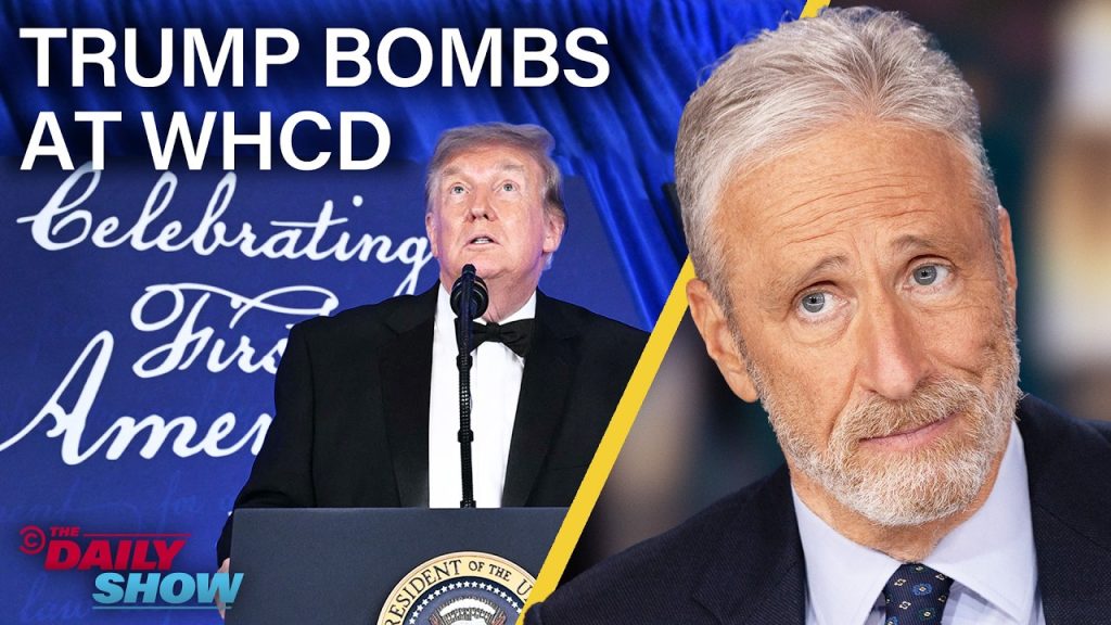 Trump Bombs at White House Correspondents’ Dinner & Jon Stewart Offers Comedy Tips | The Daily Show