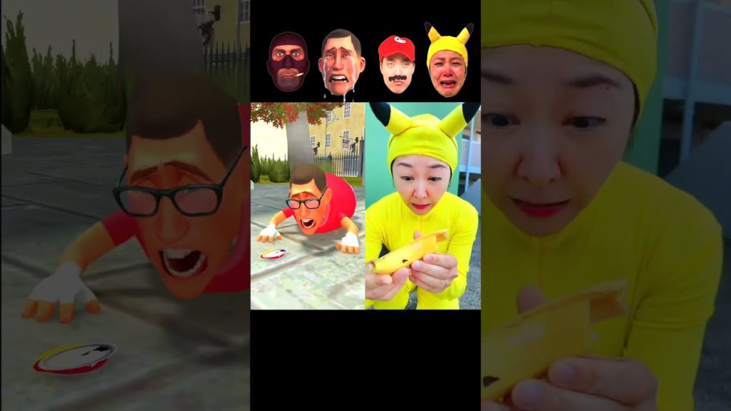 GOLDEN Bonk Pepsi VS BANANA【TF2 VS SUPER MARIO BROTHERS】#humor #memes #emotionalstory