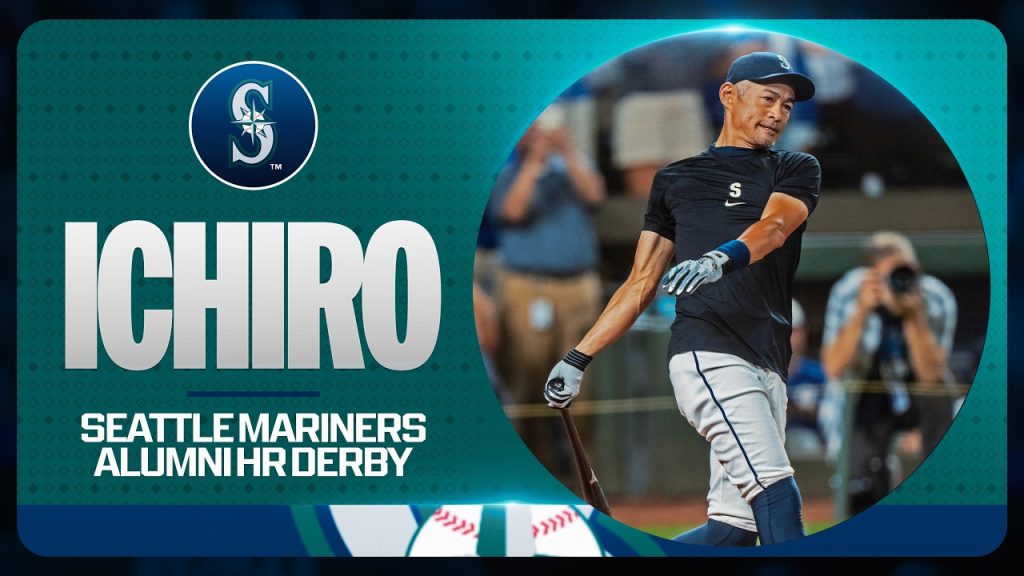 52-year-old Ichiro HITTING DINGERS in Seattle Mariners’ Alumni Home Run Derby! (STILL got it! 💪)