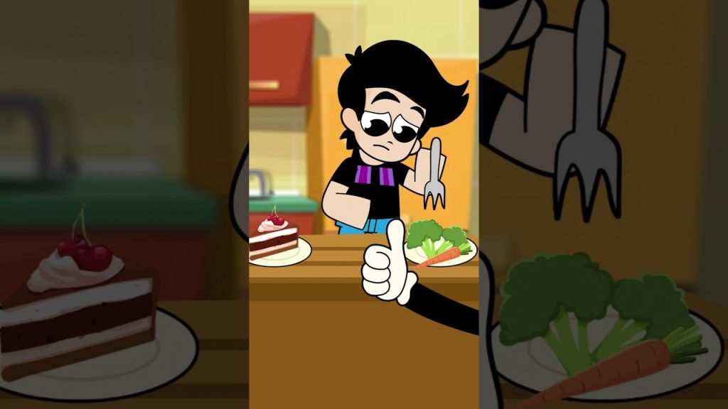 Solo me dejan comer verduras 😂 #casimochotv #animation #humor