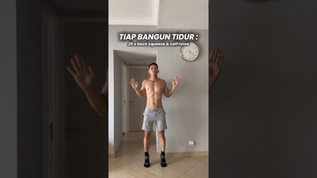 CARA MULAI KEBIASAAN OLAHRAGA🔥 #fitness #workout #morning #routines #health