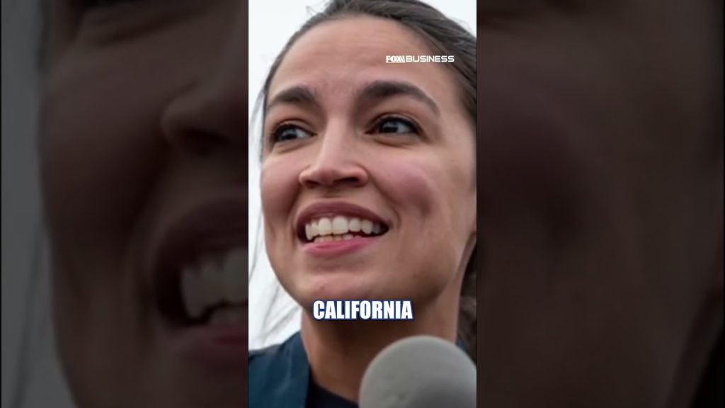 FRONT RUNNER? AOC gets a political makeover #shorts