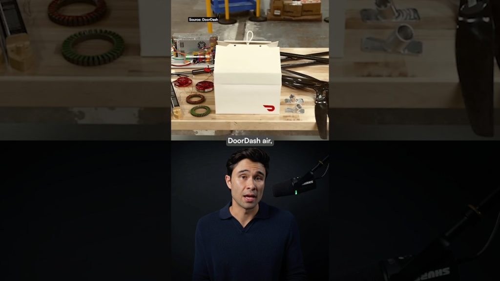 DoorDash…the airline? ✈️🛍️ #trendingshorts #ai #drone #technology