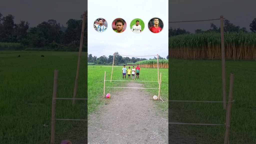 WHO DID WINNER 🔥⁉️ Messi Neymar Mbappe Ronaldo #vairalshort #jumpchallenge #entertainment #Shorts