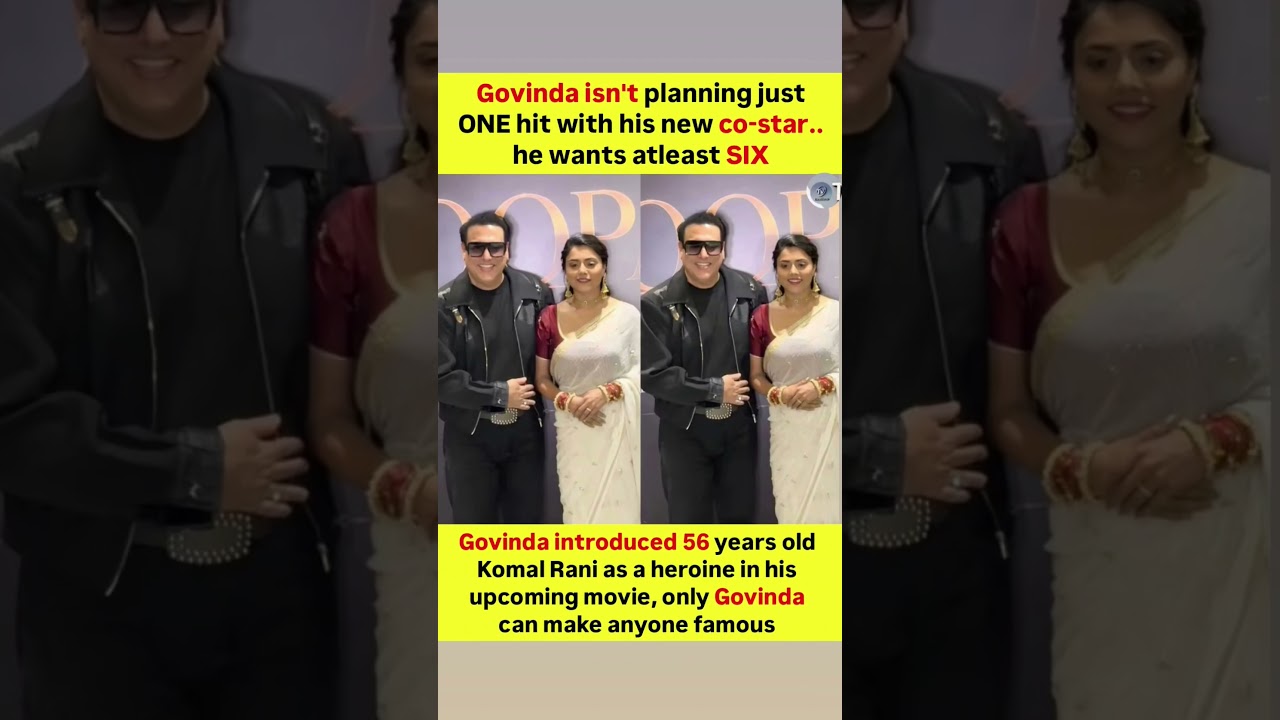 Can Govinda Really Pull Off Six Hits? #Entertainment