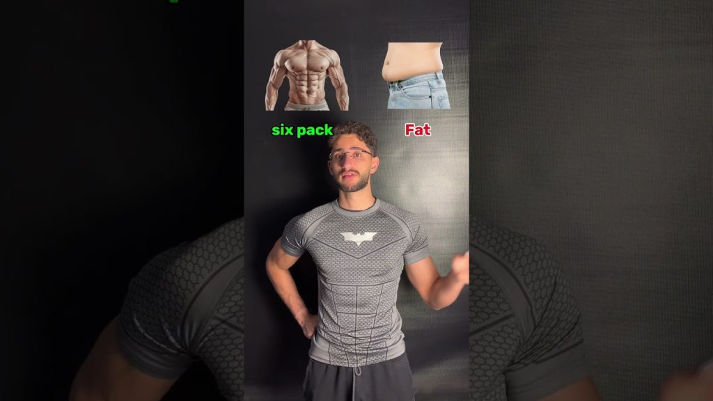 six pack or belly fat? follow for more fitness advice! #gym #fitness #diet #tips