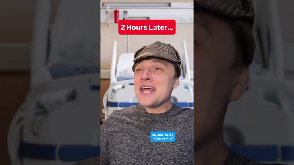 What did the patient think?!? #comedy #funny #stitch #news #funny